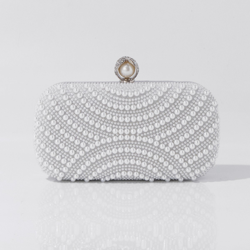 Perlasta večernja torbica, Beaded Cheongsam clutch, mali kvadratni oblik, magnetsko zatvaranje, pretinci za telefon i dokumente, poliester podstava