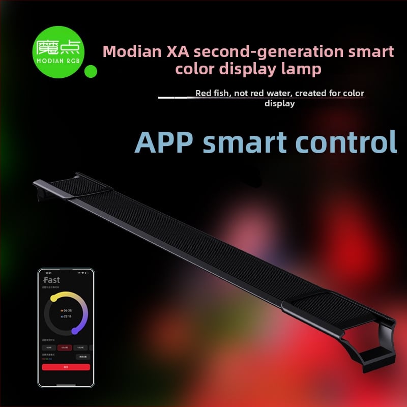 Magic Point Xa serija LED lampe za akvarij — vodootporna, vremenski tajmer izlaska i zalaska sunca, opcije snage