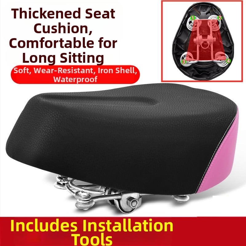 Седалка за електрически велосипед – водоустойчива универсална увеличена (Идентификационен номер на изделието: de5naHcb; Модел: Свържете се с обслужването на клиенти; Тип превозно средство: Друго; Тип: Друг)