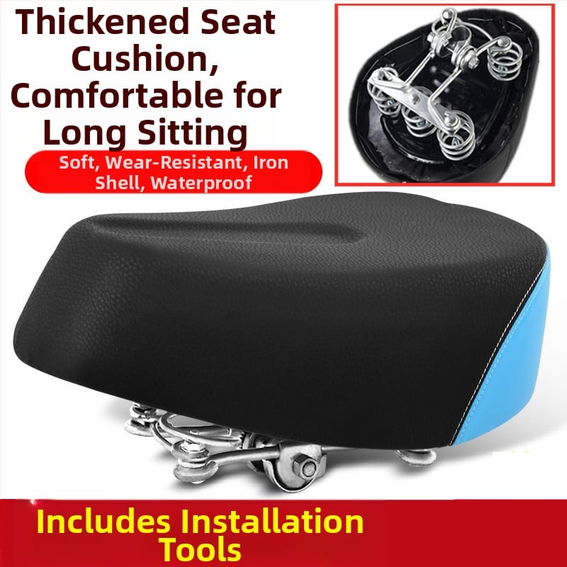 Седалка за електрически велосипед – водоустойчива универсална увеличена (Идентификационен номер на изделието: de5naHcb; Модел: Свържете се с обслужването на клиенти; Тип превозно средство: Друго; Тип: Друг)