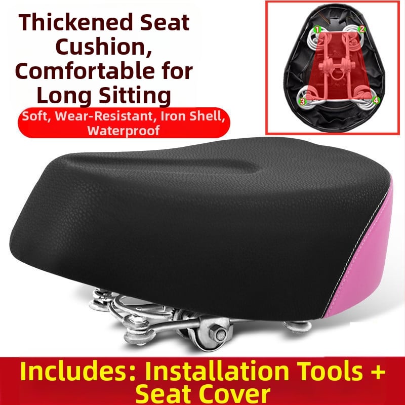 Седалка за електрически велосипед – водоустойчива универсална увеличена (Идентификационен номер на изделието: de5naHcb; Модел: Свържете се с обслужването на клиенти; Тип превозно средство: Друго; Тип: Друг)