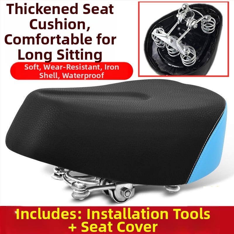 Седалка за електрически велосипед – водоустойчива универсална увеличена (Идентификационен номер на изделието: de5naHcb; Модел: Свържете се с обслужването на клиенти; Тип превозно средство: Друго; Тип: Друг)