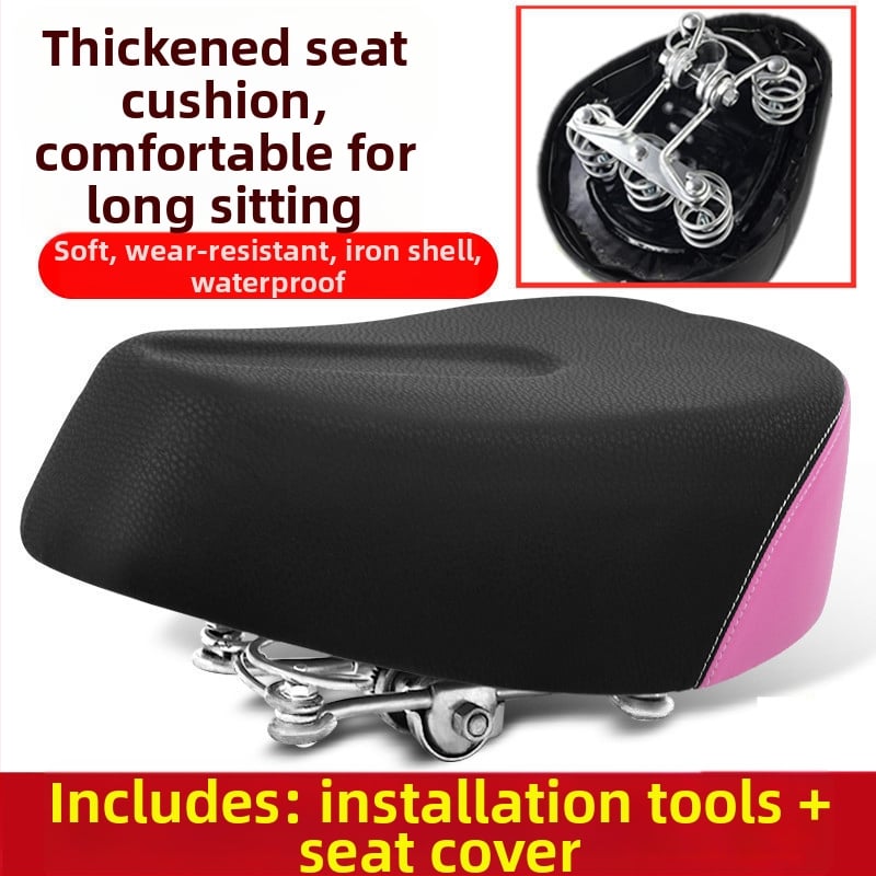 Седалка за електрически велосипед – водоустойчива универсална увеличена (Идентификационен номер на изделието: de5naHcb; Модел: Свържете се с обслужването на клиенти; Тип превозно средство: Друго; Тип: Друг)