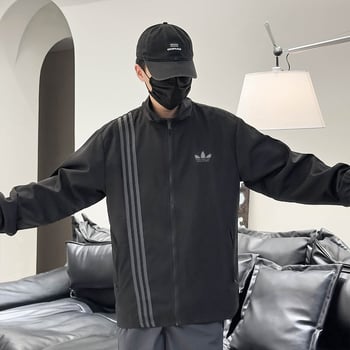 Őszi kabát poliészterből, 95% poliészter, bélés nélkül, uniszex sportos kabát