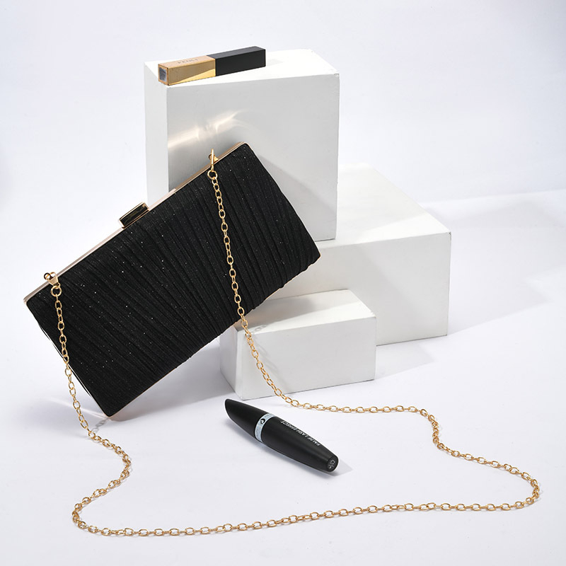 Večernja torbica clutch, jastučastog oblika, magnetska kopča, poliester, ID džep, gradski stil
