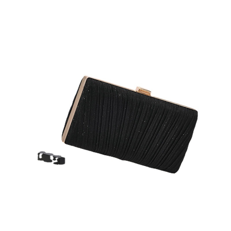 Večernja torbica clutch, jastučastog oblika, magnetska kopča, poliester, ID džep, gradski stil