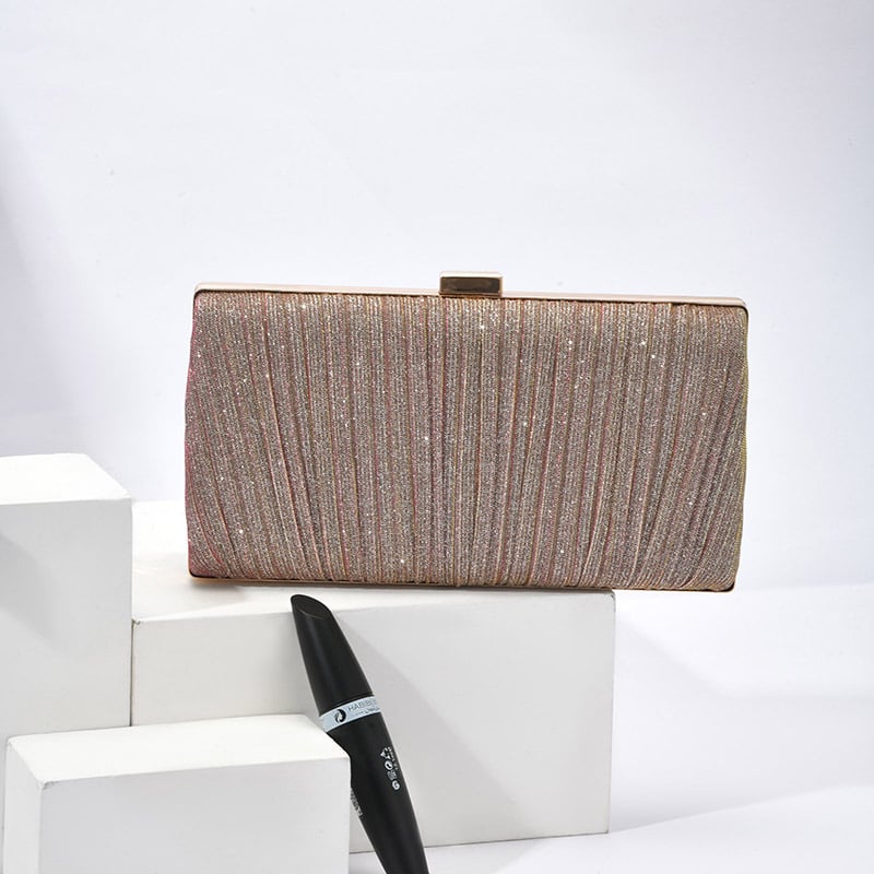 Večernja torbica clutch, jastučastog oblika, magnetska kopča, poliester, ID džep, gradski stil