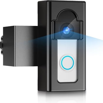 Blink csengő tartó – rozsdamentes acél, telepítés fúrás nélkül, védőburkolat, lopás elleni dizájn, érzékelők nem blokkolódnak, éjszakai látás