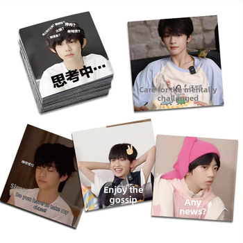 Σετ αυτοκόλλητων Rucheng, 63 φύλλα, γλυκό στυλ, εκτύπωση, αυτοκόλλητα με κόλλα