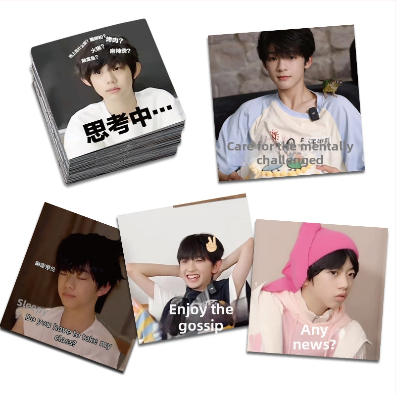 Rucheng sada samolepiek, 63 listov, roztomilý štýl, tlačené, samolepiace