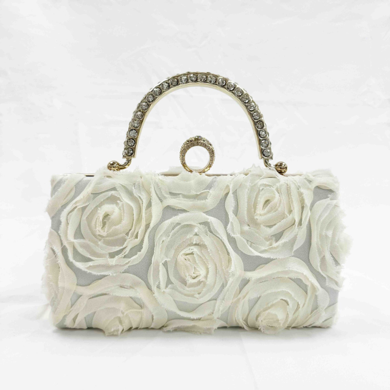 Ručna torba, Box bag, svjež i sladak stil; poliester, vodoravna kvadratna forma, zaključavanje, pretinac za telefon