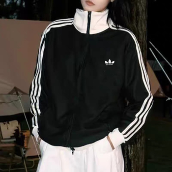 Uniszex csíkos polo galléros dzseki, hosszú ujjú, 95% pamut – őszi viselet