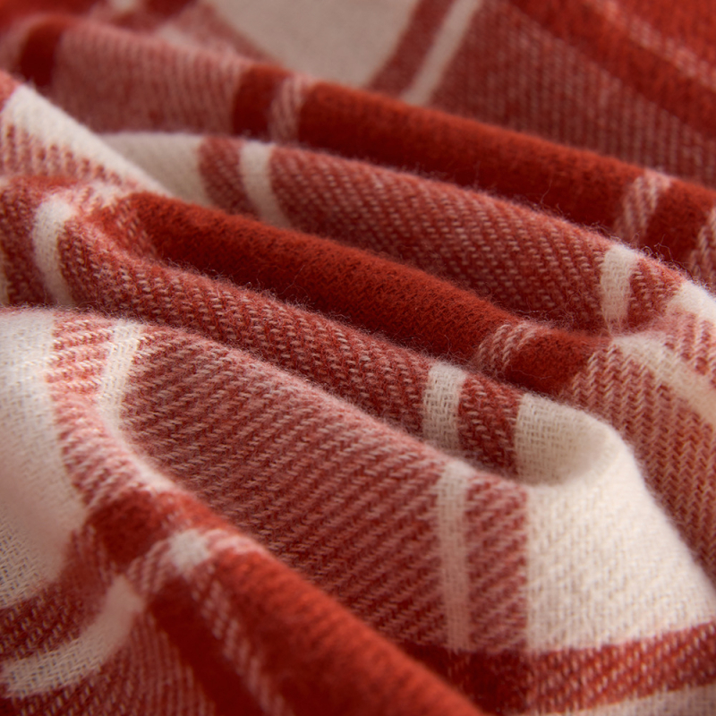 Šal od imitacijskog kašmira, warp knitting tehnika, održava toplinu, jesen