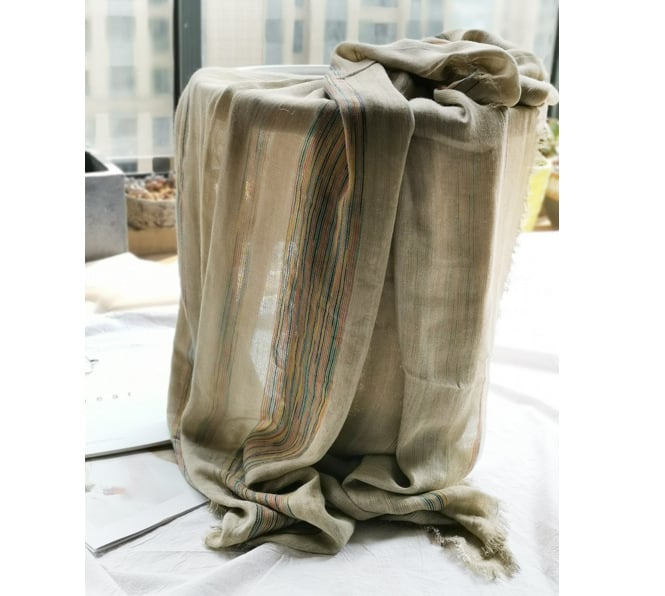 Шал от акрил и имитационен кашмир, плоско тъкане, топъл, марка Rulan Spinning