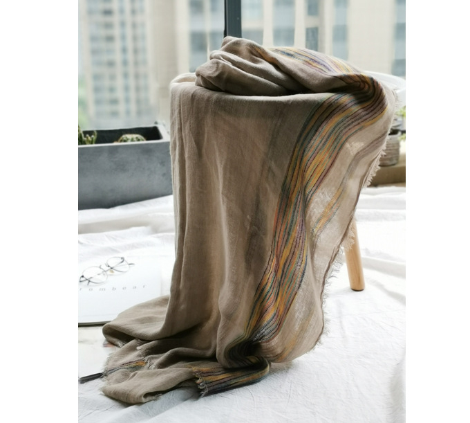 Шал от акрил и имитационен кашмир, плоско тъкане, топъл, марка Rulan Spinning