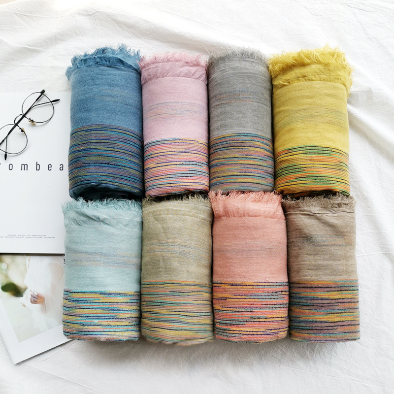 Шал от акрил и имитационен кашмир, плоско тъкане, топъл, марка Rulan Spinning