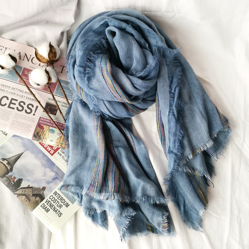 Шал от акрил и имитационен кашмир, плоско тъкане, топъл, марка Rulan Spinning