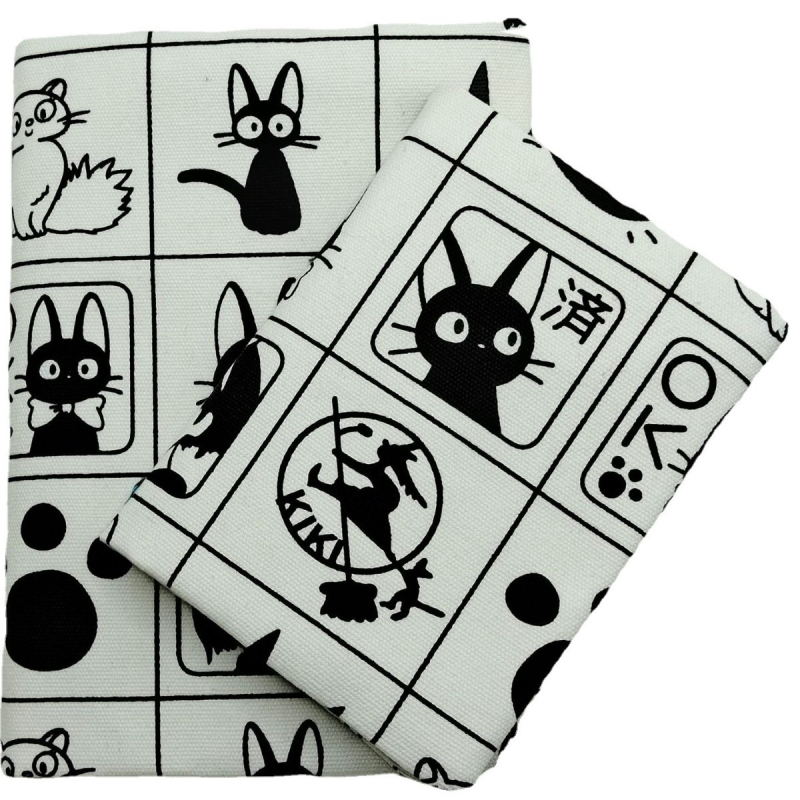 Notesztartó, kézzel készített vászonból csipkés szegéllyel — Qiu Ling; anyag: vászon; ajándék: igen; alkalmas pároknak, barátoknak, gyerekeknek, osztálytársaknak