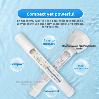 Θερμόμετρο koi λίμνης – εξωτερικό επιπλέων θερμόμετρο για λίμνες, πισίνες και κήπους