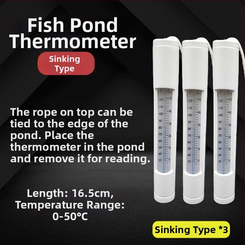 Θερμόμετρο koi λίμνης – εξωτερικό επιπλέων θερμόμετρο για λίμνες, πισίνες και κήπους