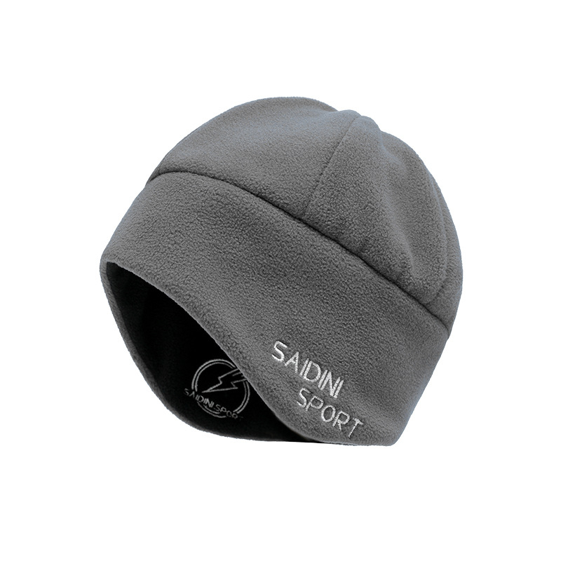 Σετ δύο τεμαχίων: καπέλο και λαιμό από πολάρ φλίς, unisex ενήλικες, ανθεκτικό στον άνεμο, με επένδυση φλίς