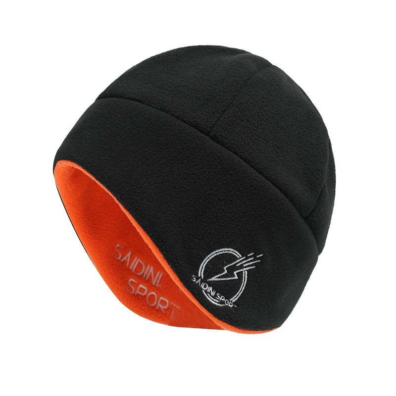 Σετ δύο τεμαχίων: καπέλο και λαιμό από πολάρ φλίς, unisex ενήλικες, ανθεκτικό στον άνεμο, με επένδυση φλίς