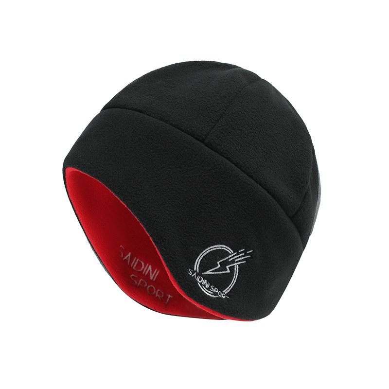 Σετ δύο τεμαχίων: καπέλο και λαιμό από πολάρ φλίς, unisex ενήλικες, ανθεκτικό στον άνεμο, με επένδυση φλίς