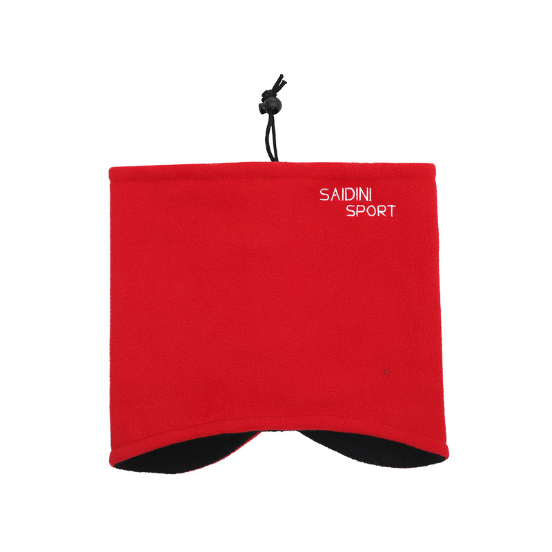 Σετ δύο τεμαχίων: καπέλο και λαιμό από πολάρ φλίς, unisex ενήλικες, ανθεκτικό στον άνεμο, με επένδυση φλίς