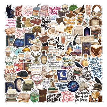 Σετ ρετρό αυτοκόλλητων βινυλίου για σημειωματάρια και θήκες τηλεφώνου, 100 τεμάχια, αδιάβροχα, UV-ανθεκτικά, αντοχή σε λιπαρές ουσίες και γρατσουνιές, αυτοκόλλητα με αφαιρούμενο κόλλα