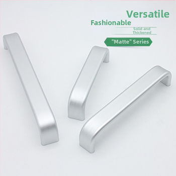 Mâner pentru mobilier din aliaj de aluminiu, design tip bară, finisaj anodizat, model 316, stil modern minimalist, montaj pe suprafață
