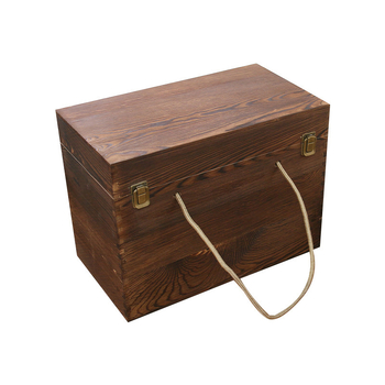 Дървена кутия за вино за две бутилки, гравирана, естествена дървесина, персонализирана облицовка, модел JXQ509