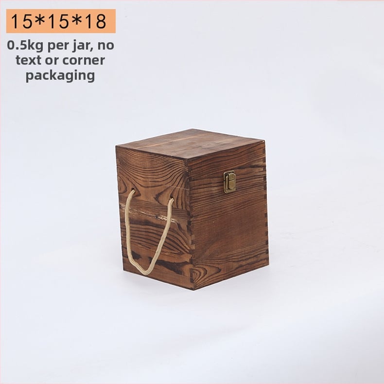 Дървена кутия за вино за две бутилки, гравирана, естествена дървесина, персонализирана облицовка, модел JXQ509