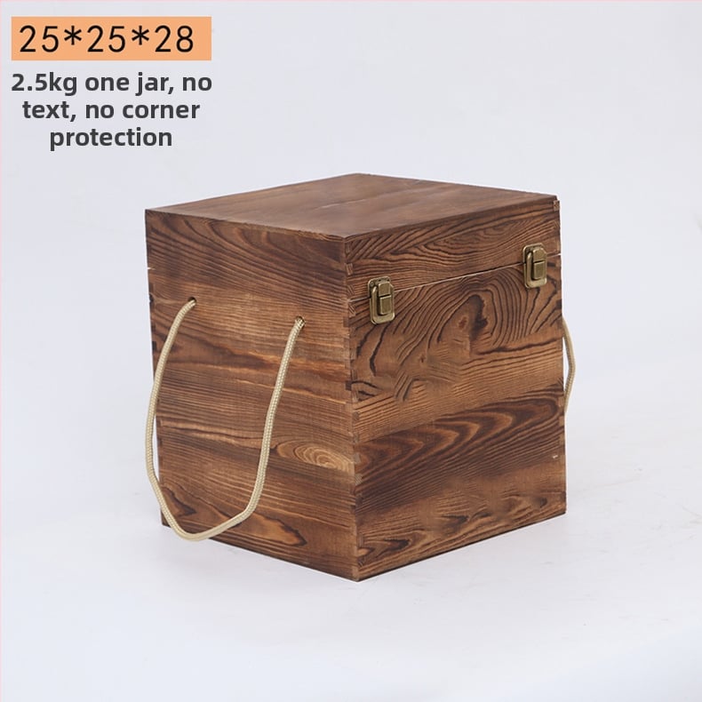 Дървена кутия за вино за две бутилки, гравирана, естествена дървесина, персонализирана облицовка, модел JXQ509