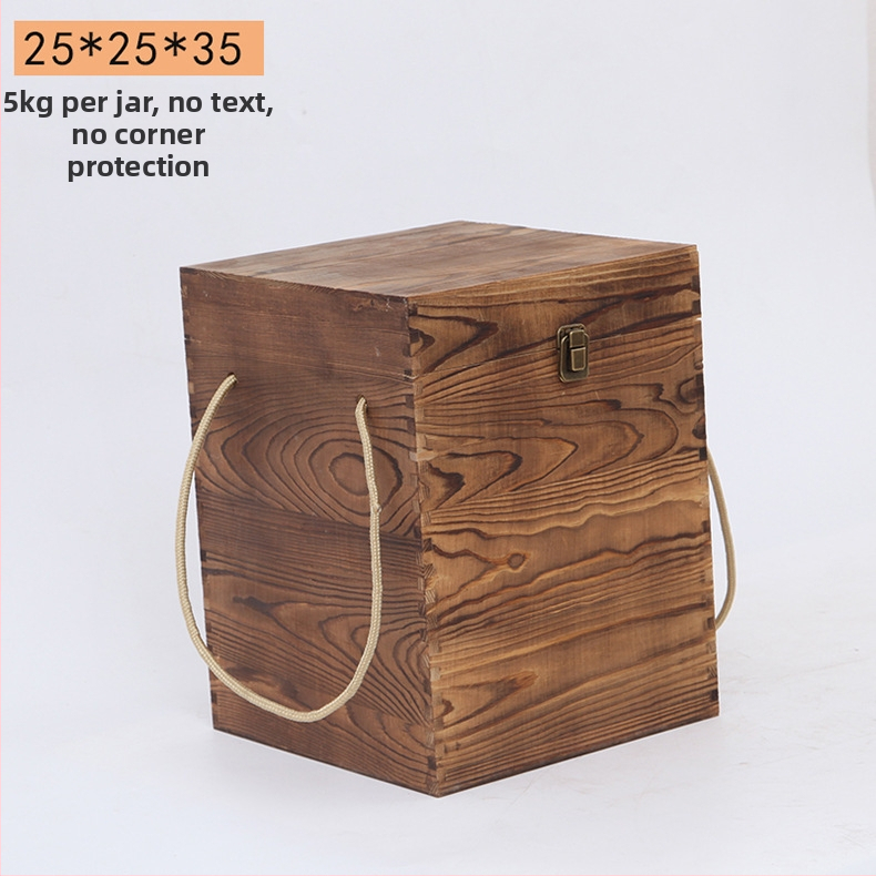 Дървена кутия за вино за две бутилки, гравирана, естествена дървесина, персонализирана облицовка, модел JXQ509