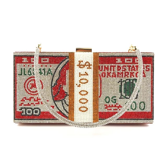PVC clutch torbica, Birkin inspirirana, otvaranje aluminijskim okvirom, vodoravni kvadratnog oblika