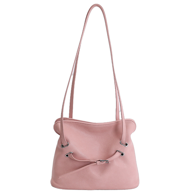 Nova tote torba s plisom u oblaku i remenom, PU koža, gradska dnevna crossbody torba