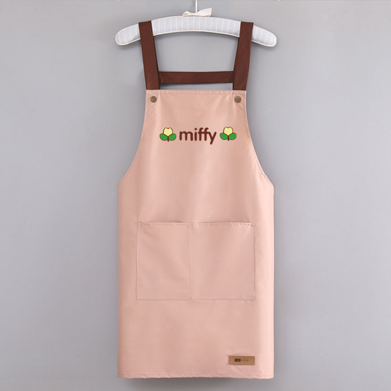 Konyhai kötény, ujjatlan, PVC, vízálló, koreai stílusú, vendéglátás céljára