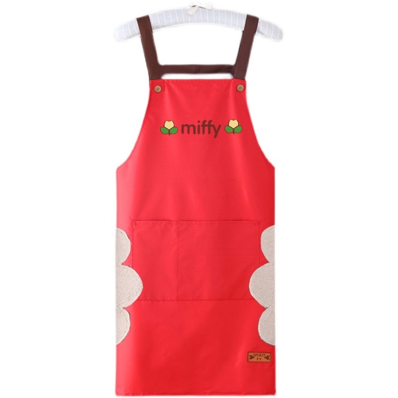 Konyhai kötény, ujjatlan, PVC, vízálló, koreai stílusú, vendéglátás céljára