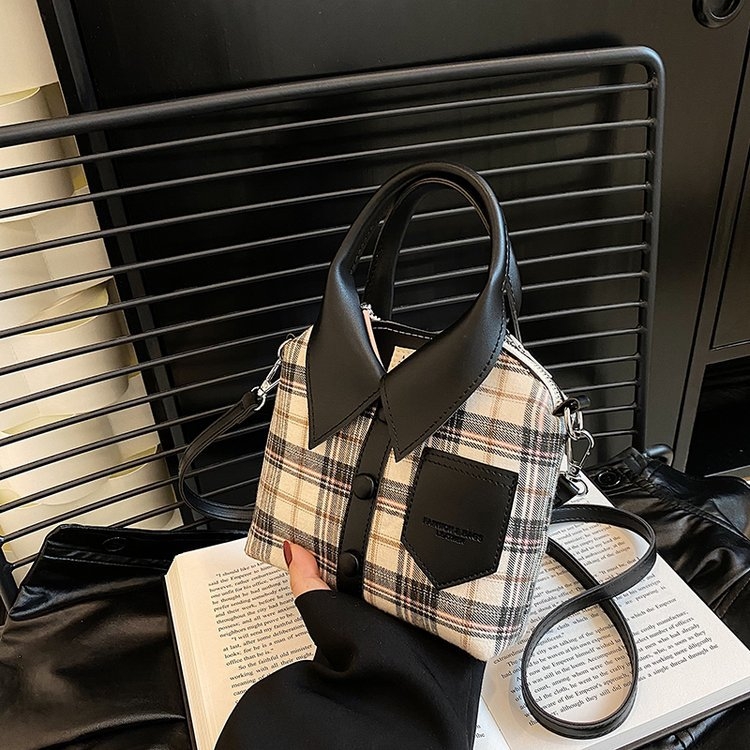 PU Tote torba za žene, vertikalno kvadratnog oblika, zatvarač, unutarnji džep s patch dizajnom