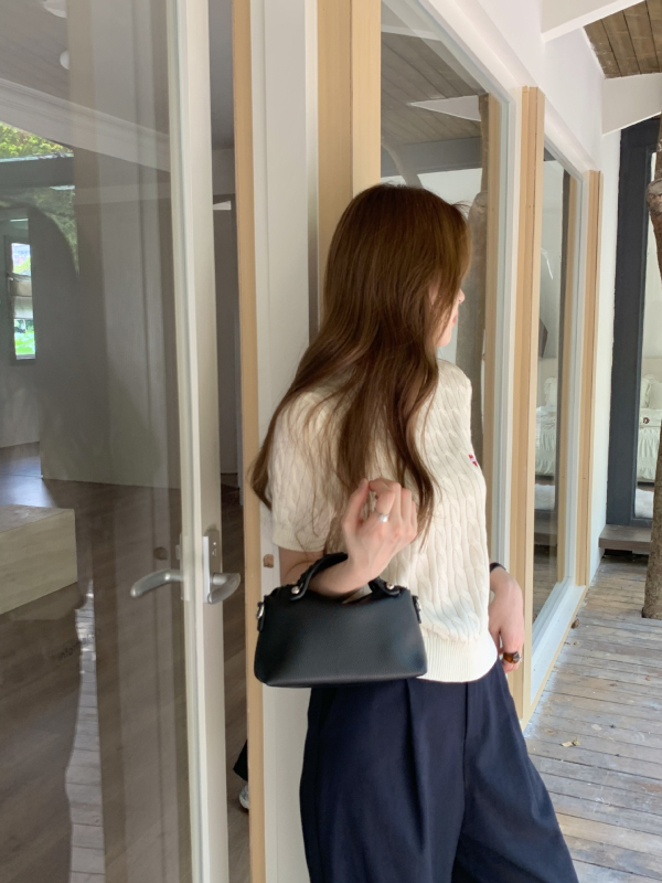 Τσαντάκι crossbody με μοτίβο lychee, μινιμαλιστικό πολυτελές, PU, οριζόντιο ορθογώνιο σχήμα, άνοιγμα με φερμουάρ, εσωτερικές θήκες με φερμουάρ και διαμερίσματα, επένδυση από δέρμα βοοειδών