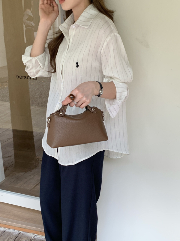 Τσαντάκι crossbody με μοτίβο lychee, μινιμαλιστικό πολυτελές, PU, οριζόντιο ορθογώνιο σχήμα, άνοιγμα με φερμουάρ, εσωτερικές θήκες με φερμουάρ και διαμερίσματα, επένδυση από δέρμα βοοειδών