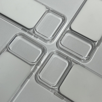 Priehľadný PC kryt pre Apple iPhone 17 Pro / 17 Pro Max s ovládaním tlačidiel, lesklý povrch