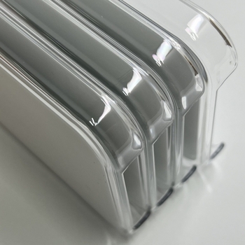 Priehľadný PC kryt pre Apple iPhone 17 Pro / 17 Pro Max s ovládaním tlačidiel, lesklý povrch