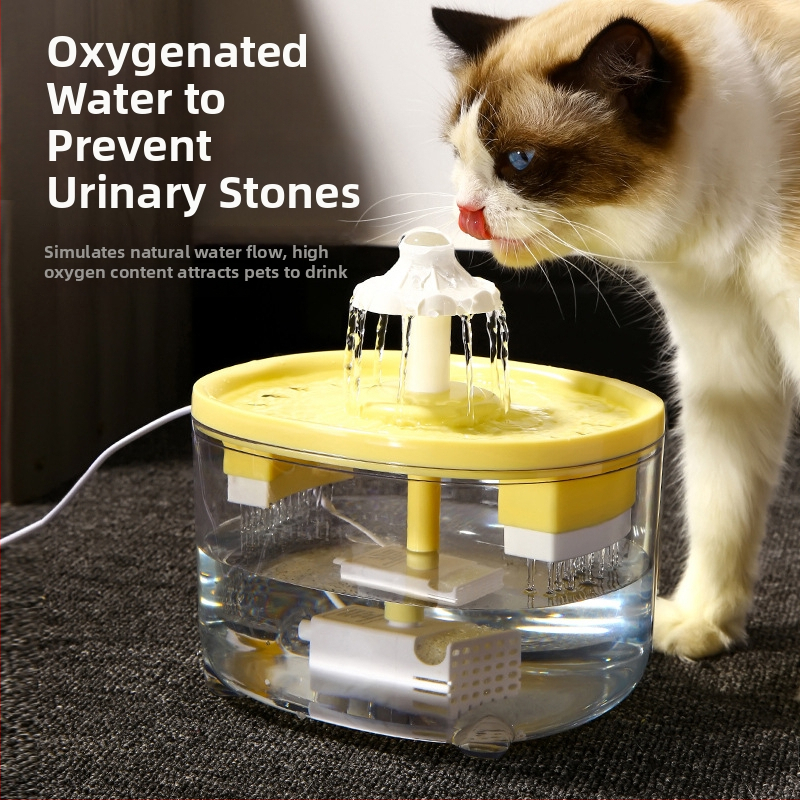 Αυτόματος διανομέας νερού για γάτες με έξυπνο πλαστικό σχεδιασμό της Ha Dog Pet