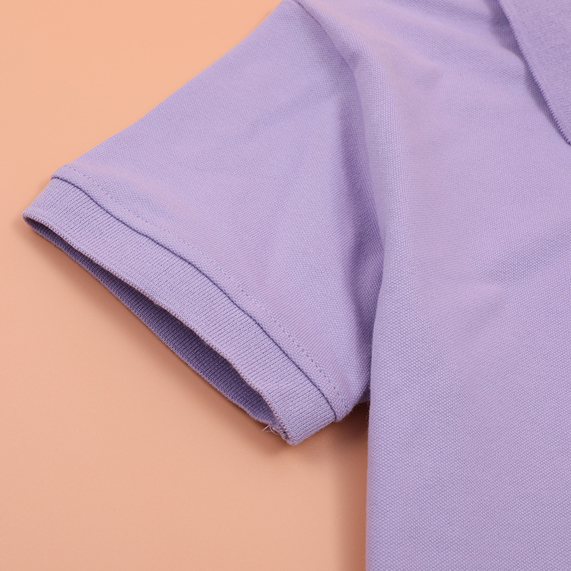 Unisex polo majica od pamuka, koledž stil, jednobojna, ljeto 2025