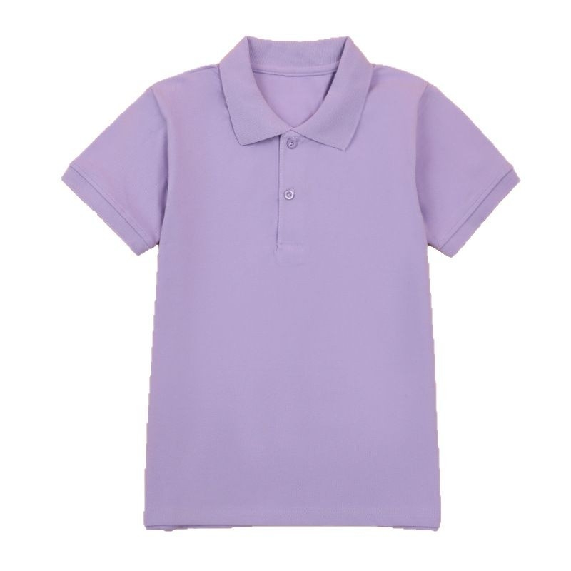 Unisex polo majica od pamuka, koledž stil, jednobojna, ljeto 2025