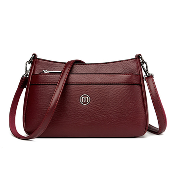Ženska PU crossbody torba, gradski minimalistički stil, mala kvadratna torba, podstava od najlona, svakodnevna upotreba