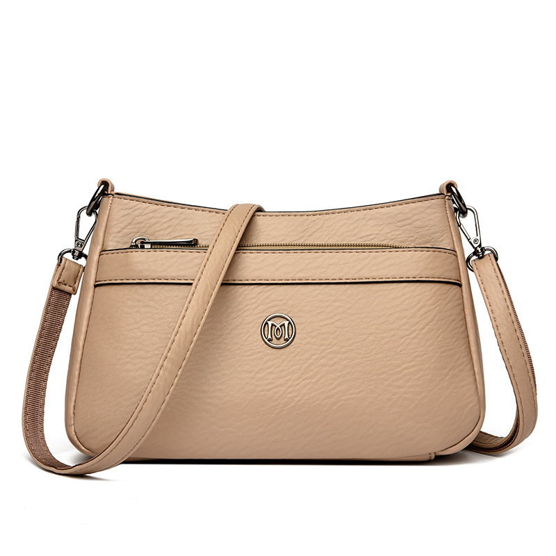 Ženska PU crossbody torba, gradski minimalistički stil, mala kvadratna torba, podstava od najlona, svakodnevna upotreba
