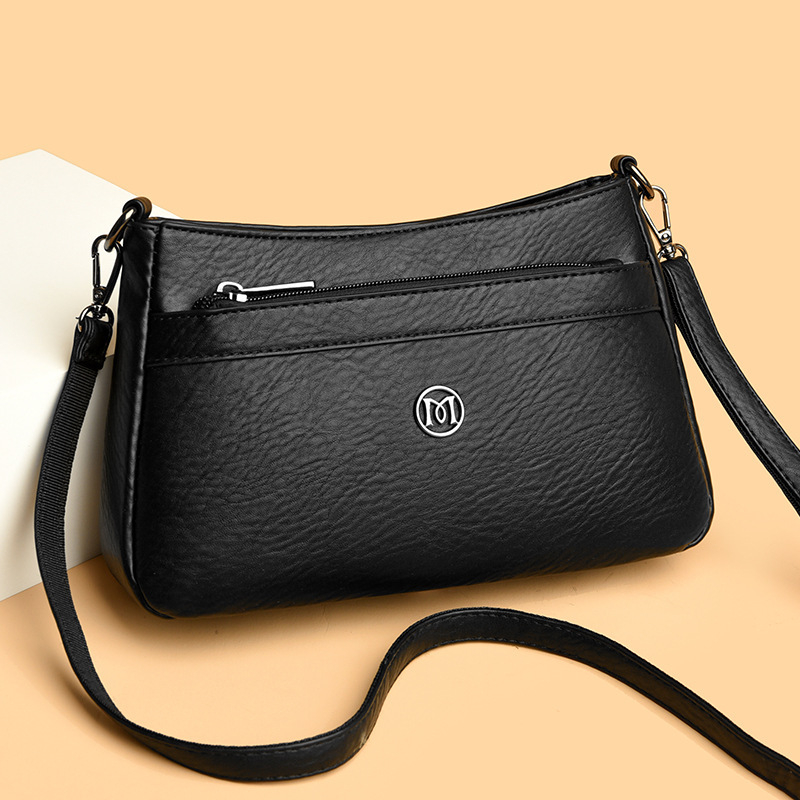 Ženska PU crossbody torba, gradski minimalistički stil, mala kvadratna torba, podstava od najlona, svakodnevna upotreba