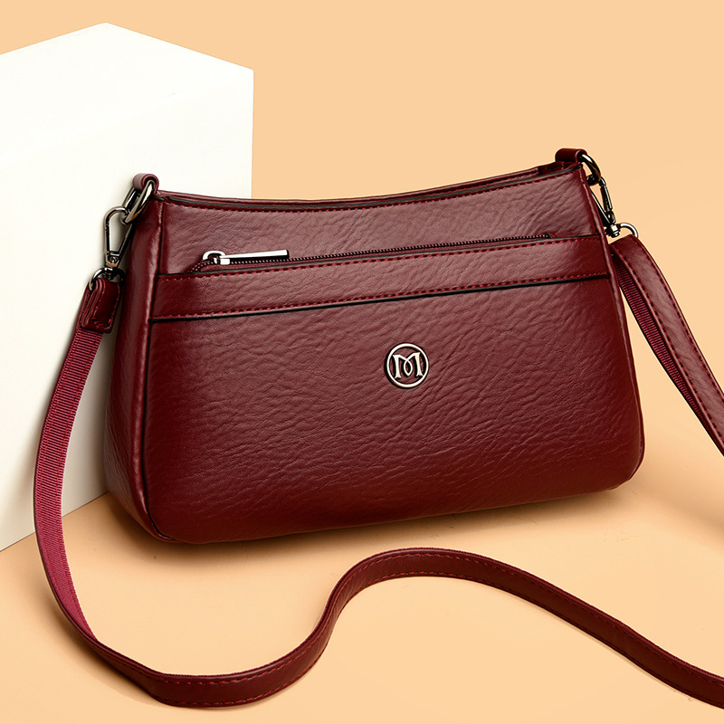 Ženska PU crossbody torba, gradski minimalistički stil, mala kvadratna torba, podstava od najlona, svakodnevna upotreba